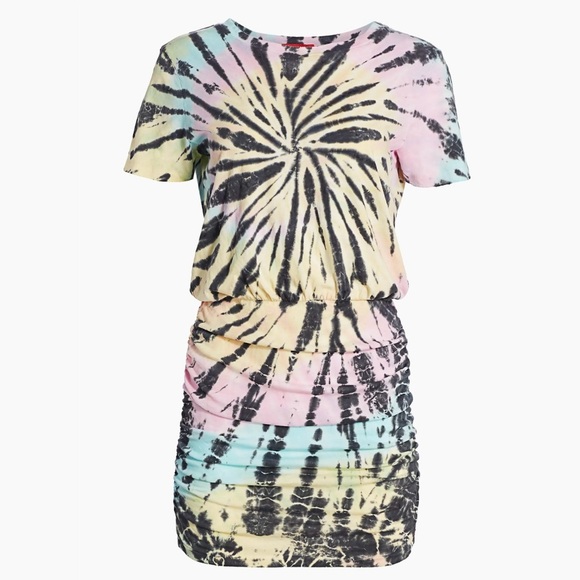 N:philanthropy Bangkok Tie-Dye T-Shirt Dress, Small, NWT - Picture 2 of 9